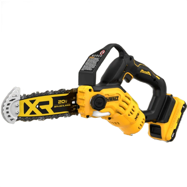 Comfortable DEWALT 20V MAX 8 Brushless Cordless Pruning Chainsaw Kit High-Quality