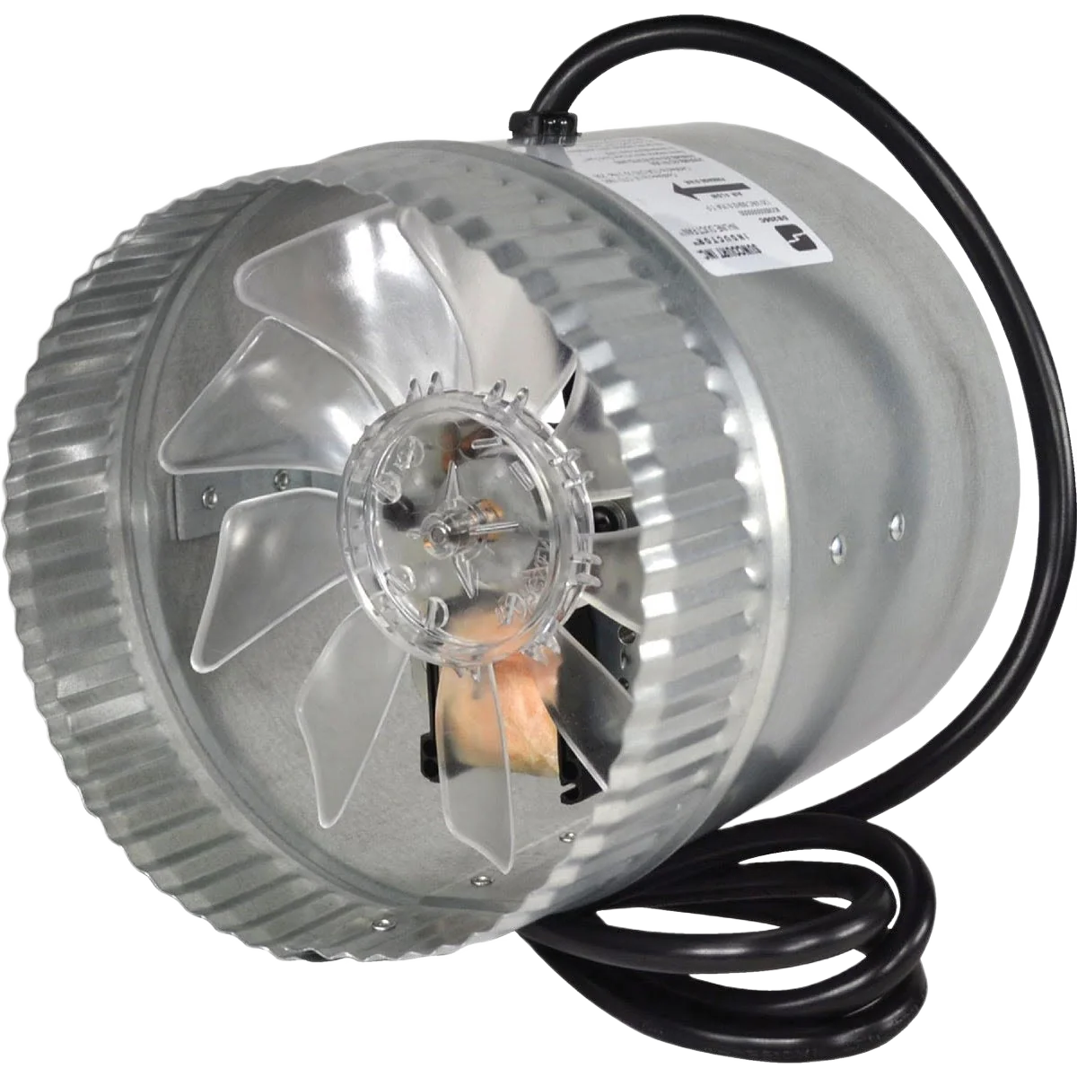 Easy-to-Use Suncourt In-Line Duct Air Booster Fan Prestigious
