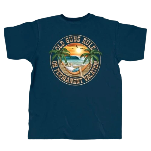 High-Grade Old Guys Rule Men’s XL Hammock Vacation Shirt Reusable