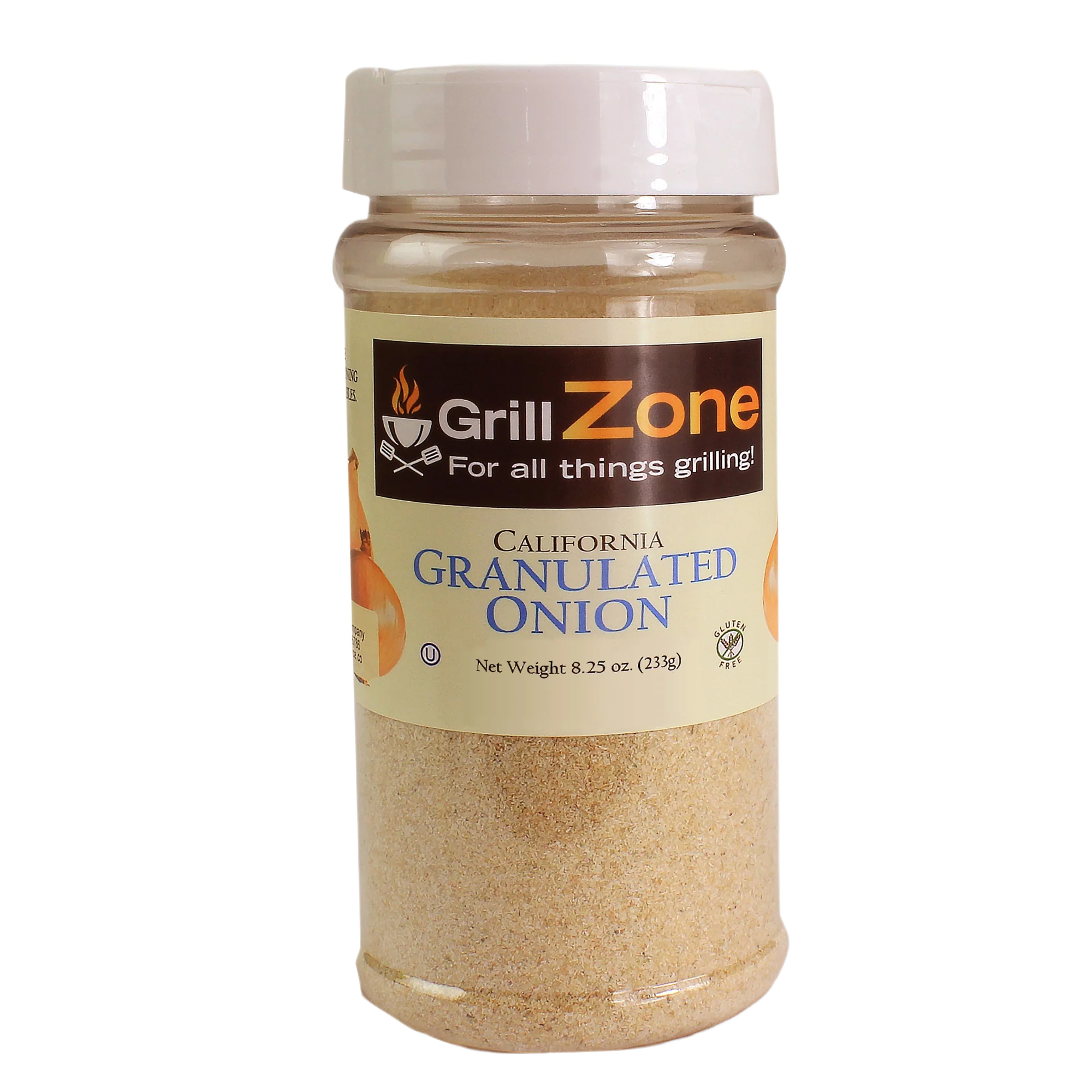 Fast Grill Zone California Granulated Onion 8.25 oz. Easy-to-Use