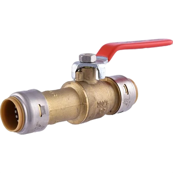 Certified SharkBite Max 3 4 Brass Push-Fit Slip Ball Valve Professional