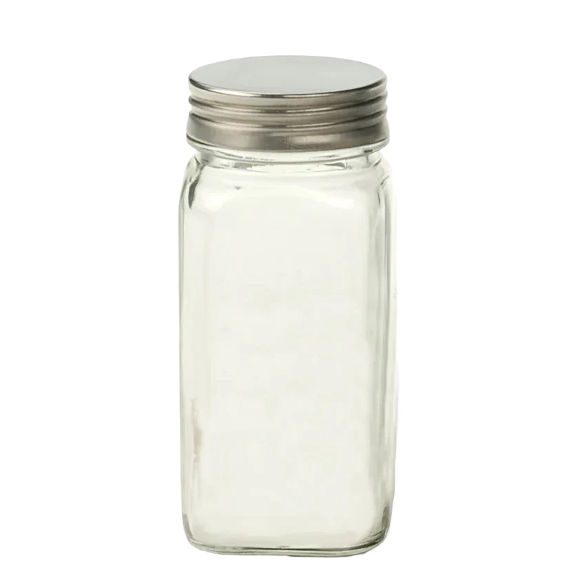 Artisan RSVP Square Glass Bottle 4 oz. High-Grade