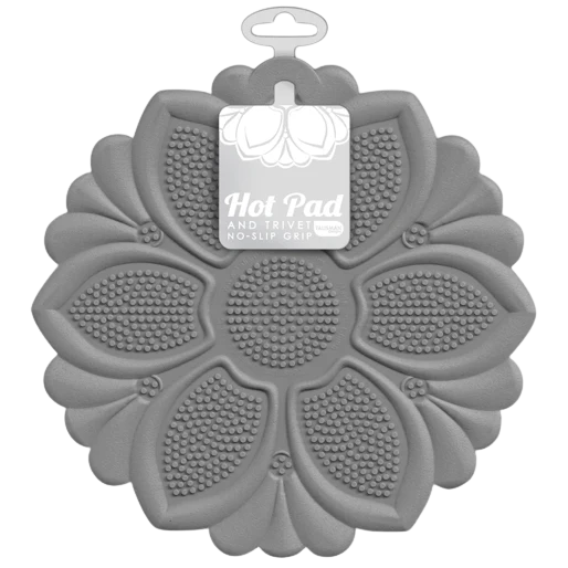 Authentic Talisman Designs Gray Non-Slip Grip Trivet Fine Crafted