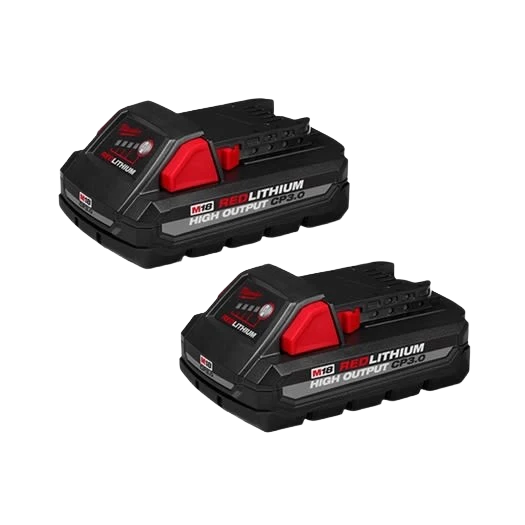 Top-Quality Milwaukee M18™ REDLITHIUM™ HIGH OUTPUT™ CP3.0 Battery 2-Pack Crafted