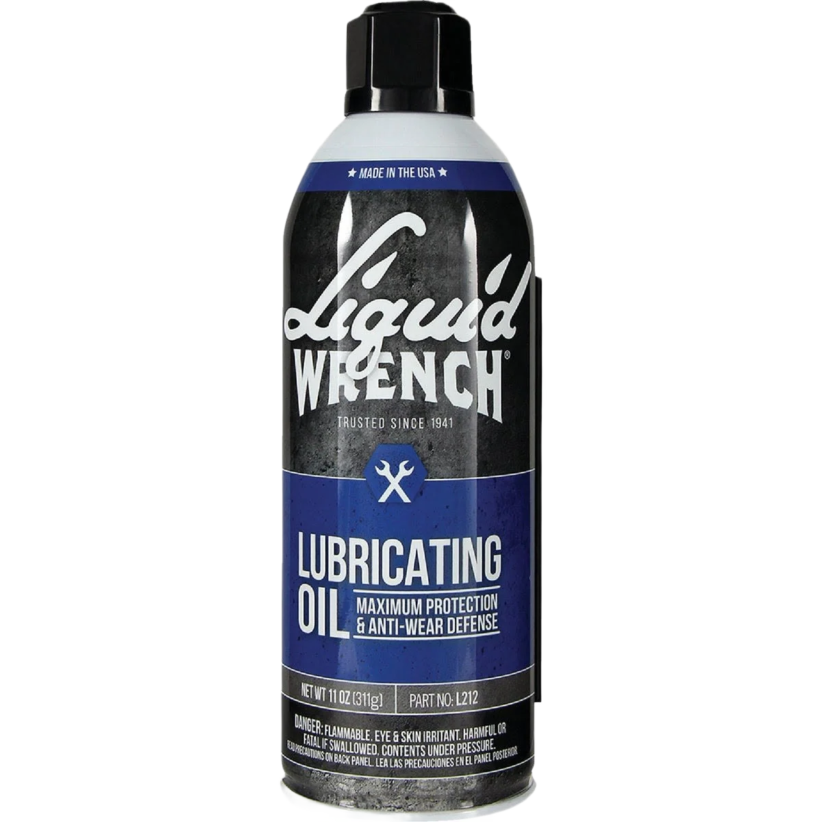 Solid Liquid Wrench No. 2 11 oz. Aerosol Multi-Purpose Lubricant Enhanced