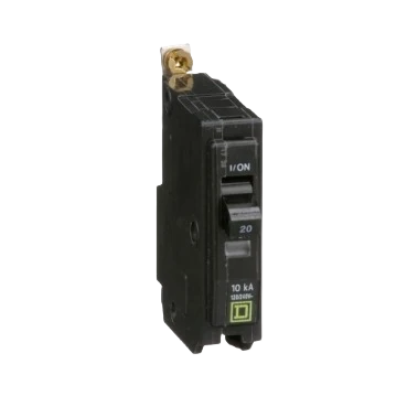 Organic Square D 20A QO Single Pole Mini Circuit Breaker Official