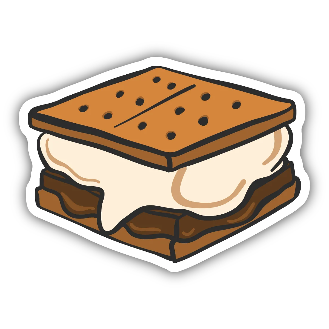 High-Grade Stickers Northwest S’mores Sticker Elite