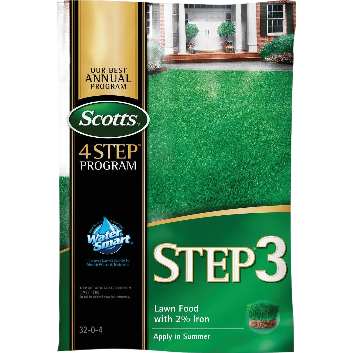 Outstanding Scotts 4 Step Program Step 3 Lawn Food with 2 Iron 12.60 lbs. Reliable