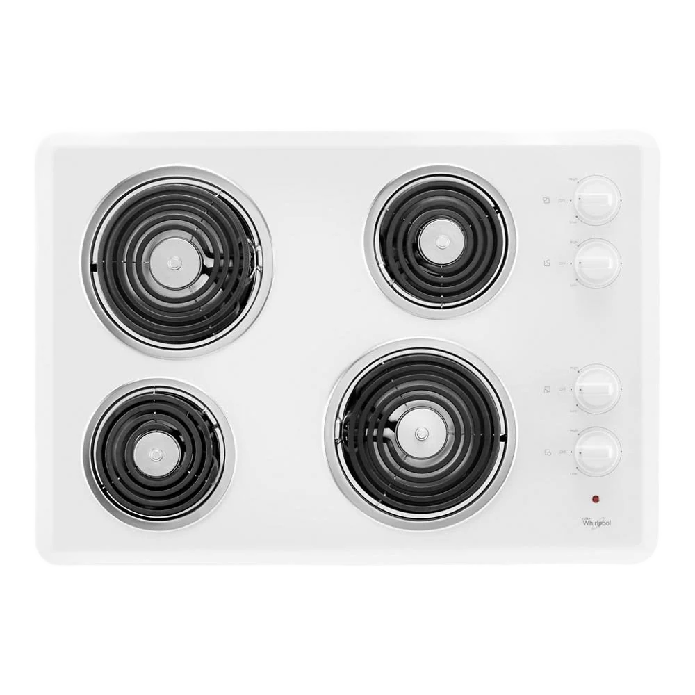 Eco-Friendly Whirlpool® 30 Electric Cooktop Dependable