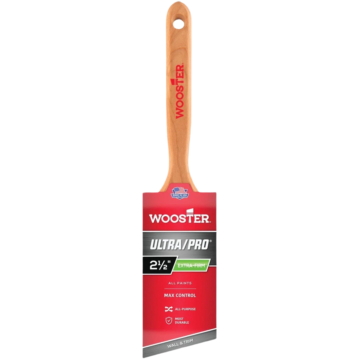 Refined Wooster Ultra Pro Extra-Firm Angle Sash Paint Brush 2-1 2 In. Pure