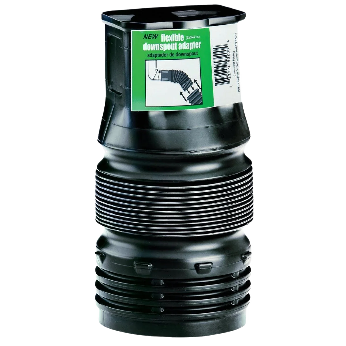 Relaxed Amerimax Flexible Downspout Adapter 2 In. x 3 In. x 4 In. Sophisticated