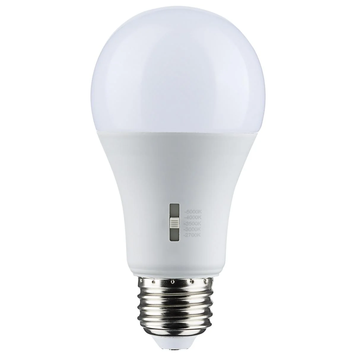 User-Friendly Satco 5 Watt A19 LED Medium CCT Selectable Light Bulb Original