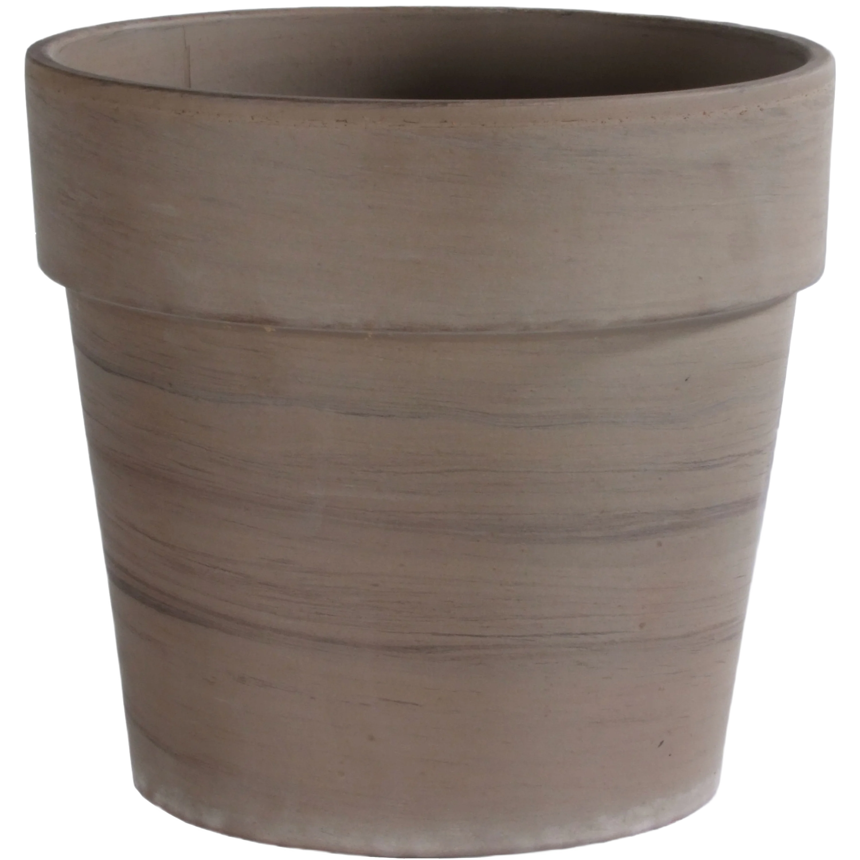 Exceptional Border Concepts Basalt Clay Calima Pot 8.5 x 7.75 in. High-Grade