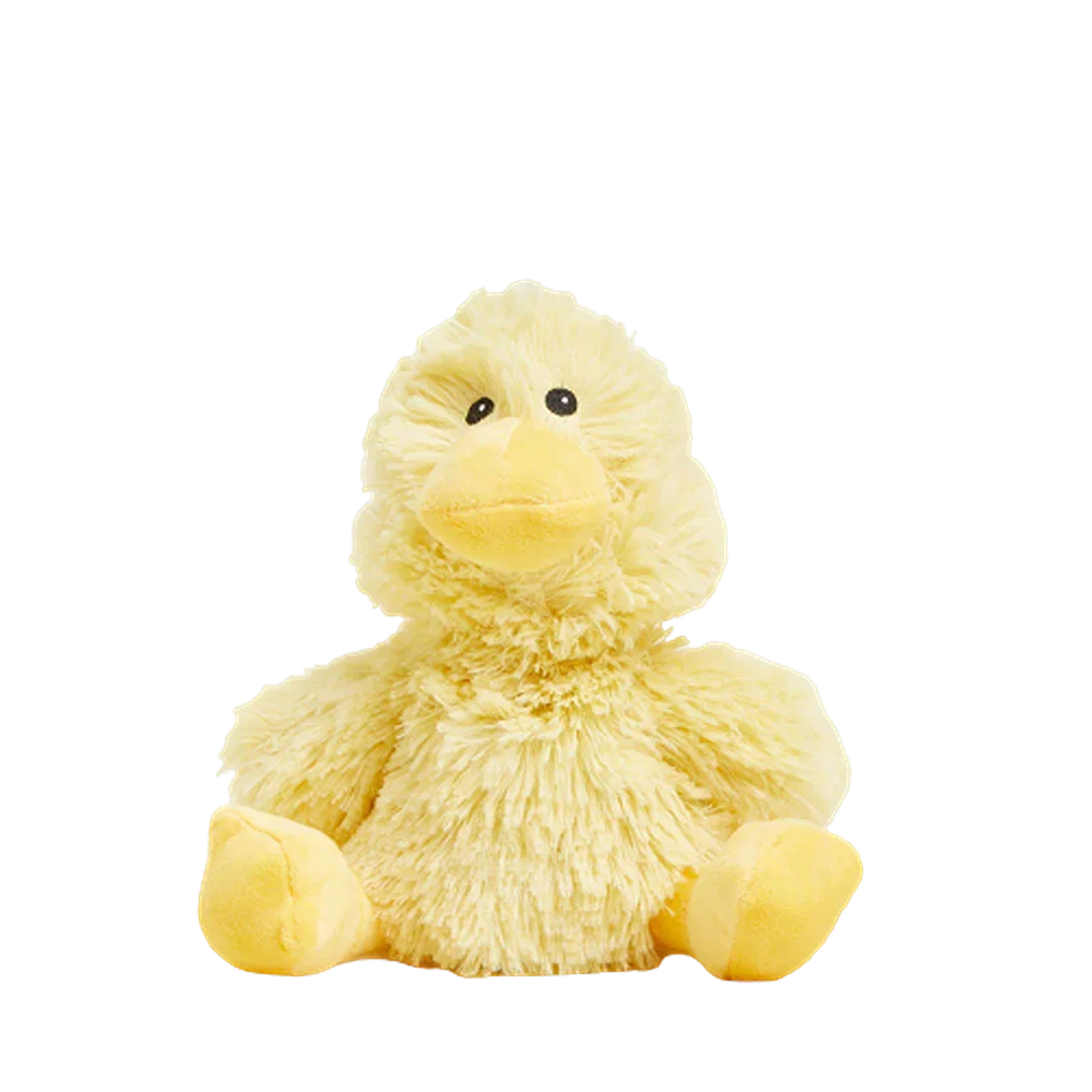 Long-Lasting Warmies Junior 9-In. Microwavable Plush Duck Official