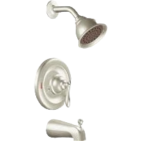 Outstanding Moen Caldwell Brushed Nickel Tub Shower Trim Genuine