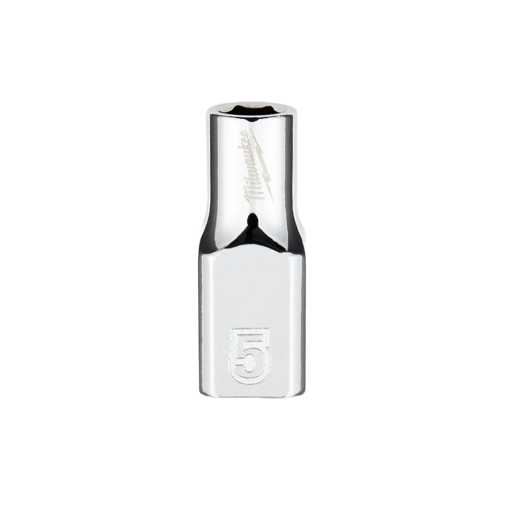 Fine Milwaukee 1 4 Drive 5-mm 6-Point Socket w FOUR FLAT™ Sides Proven