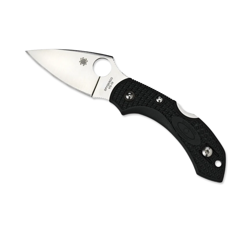Trusted Spyderco Dragonfly™ 2 Pocket Knife with Plain Edge Black Sophisticated