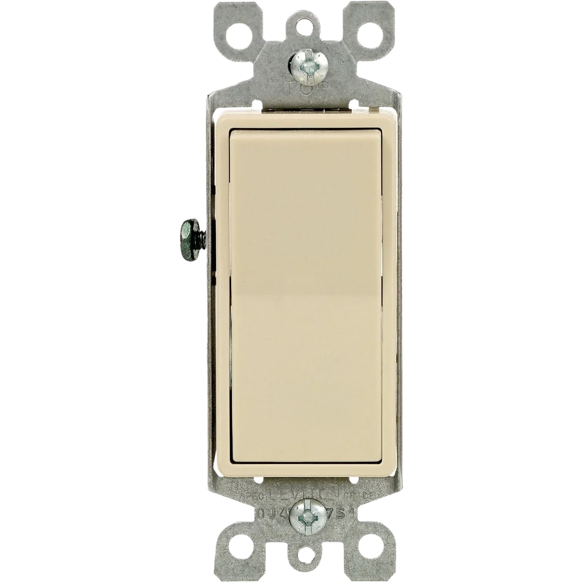 Verified Leviton Decora Ivory Commercial Grade 20 Amp Rocker Single Pole Switch Specialty