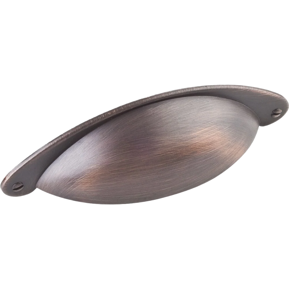 Environmentally Friendly Hardware Resources 3 In. CC Lyon Shaker Cup Pull Brushed Oil Rubbed Bronze Crafted