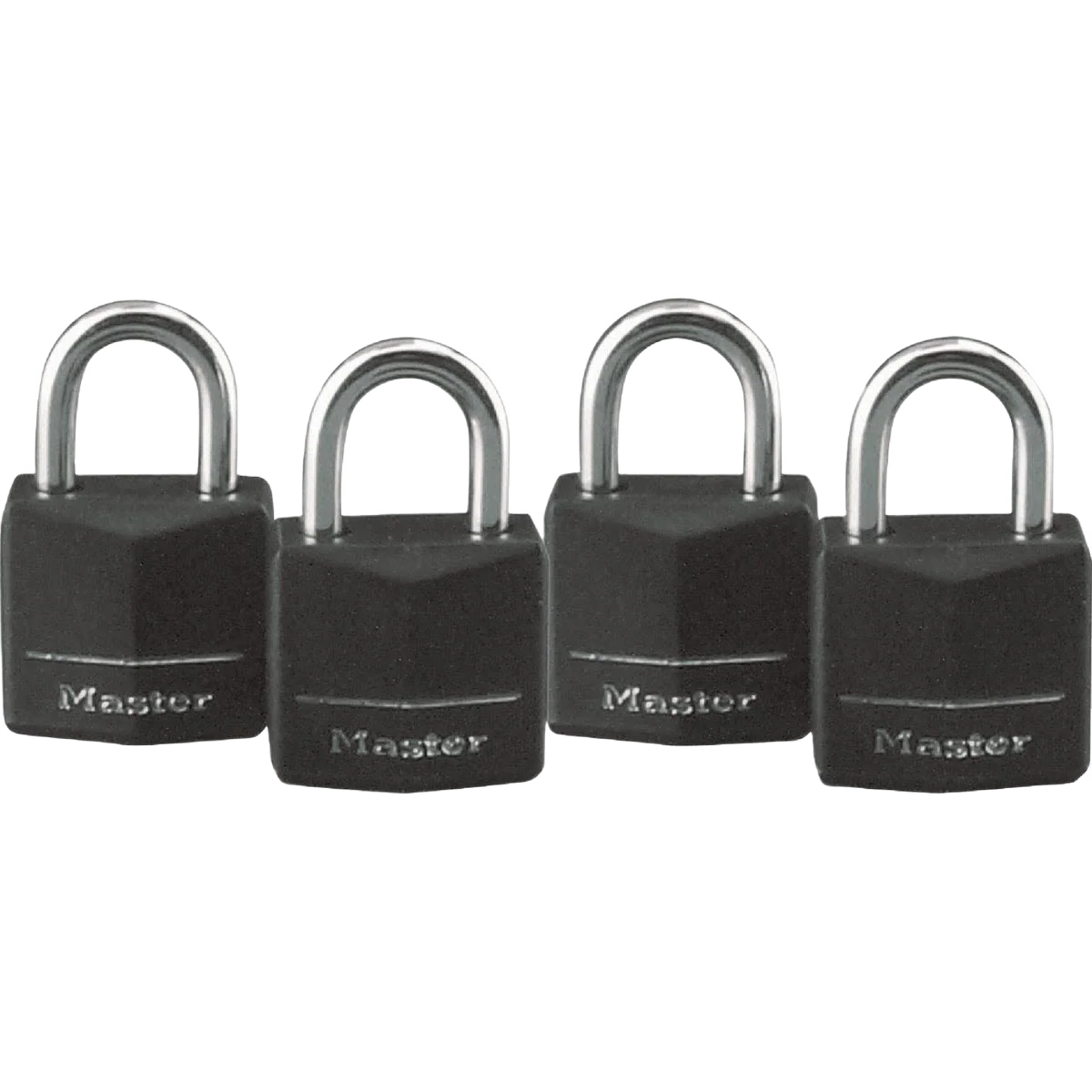 Convenient Master Lock 3 4 In. Wide Keyed Padlock 4-Pack Expertly Made