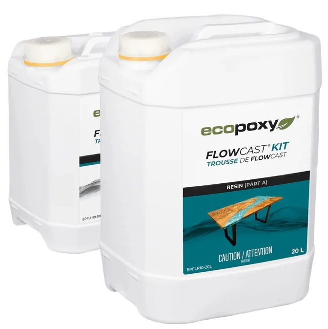 Natural EcoPoxy FlowCast Kit 30L Efficient