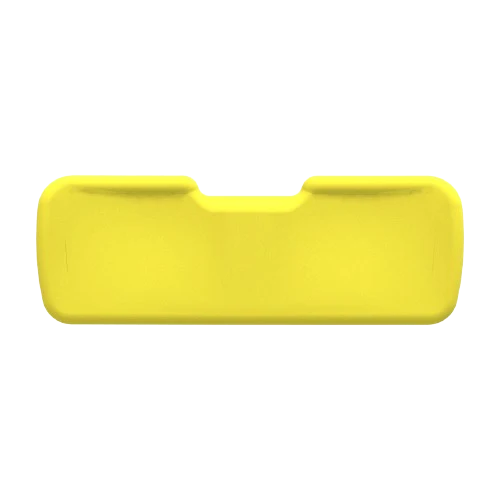 Organic John Deere AM140354 Yellow Base Bench Seat Clean