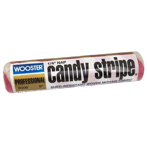 Advanced Wooster 9 in. Candy Stripe Roller 1 4 in. Nap Healthy