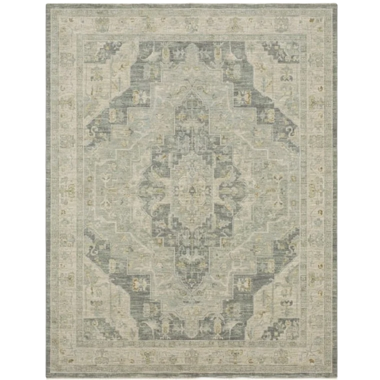 Refined Karastan Adalia Kumra Dark Gray Rug – 7’8 x 10’3 Functional