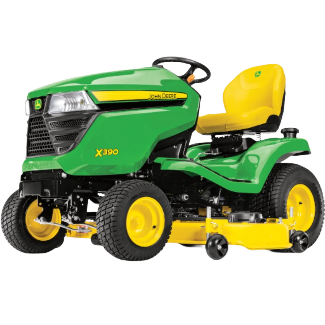 Functional John Deere X390 Lawn Tractor with 48-In. Accel Deep Deck Effective