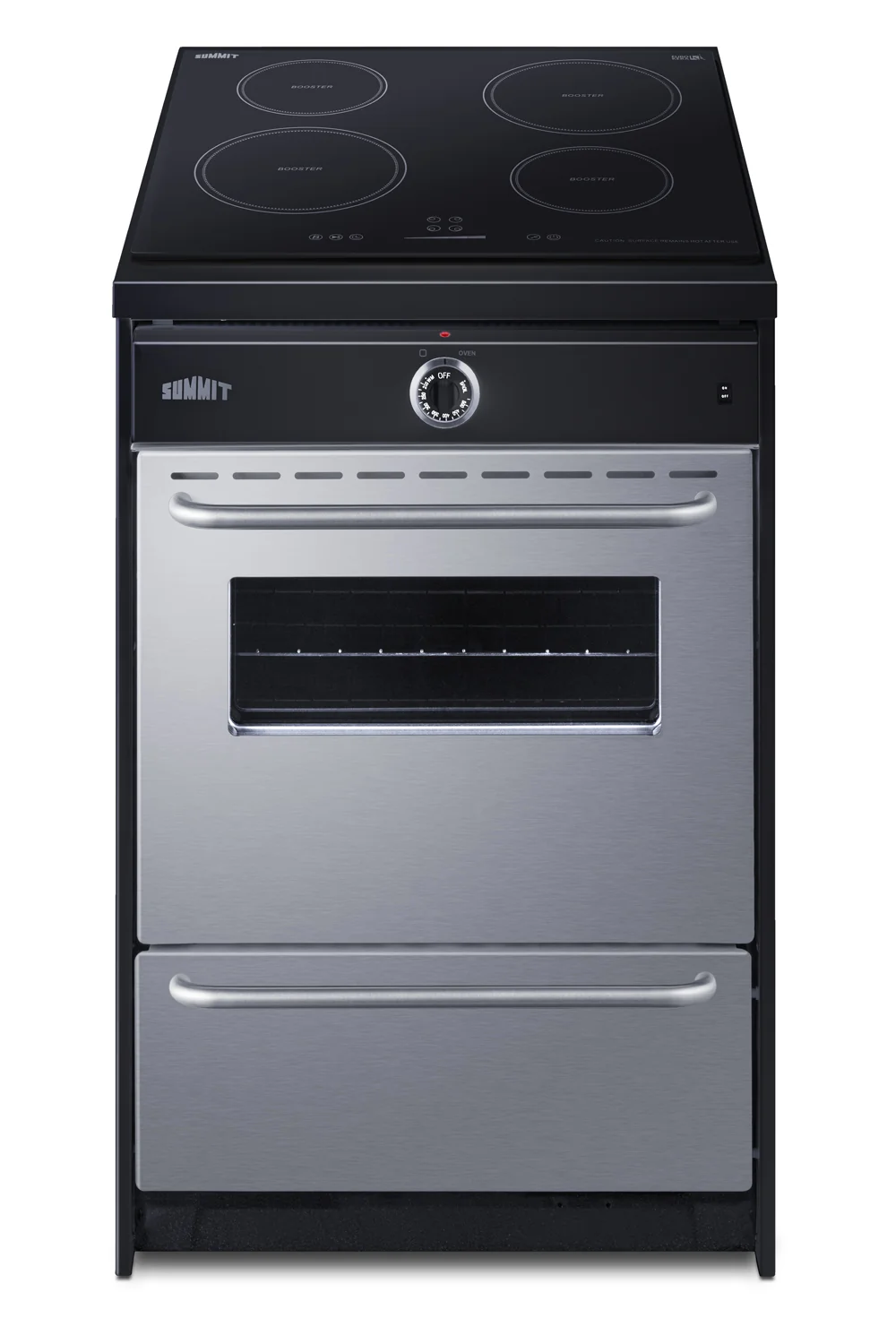 Prestigious 24 Wide Induction Range Solid