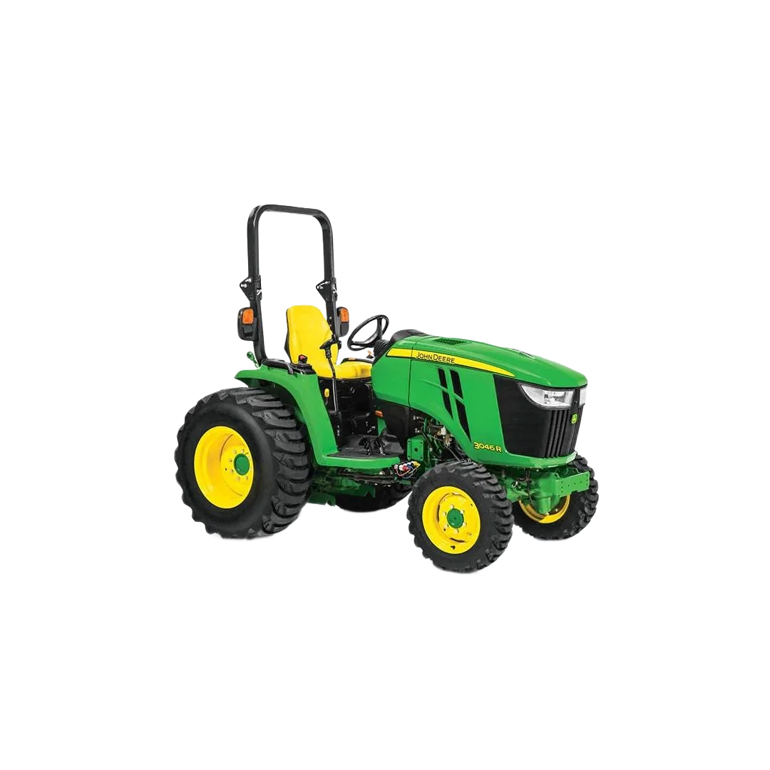 Detailed John Deere 3046R Compact Utility Tractor Stylish