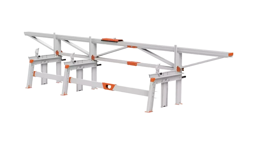 Original LOGOSOL F2 Chain Sawmill 16.4′ 3 4 with Three Log Lifts Reusable