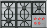 Comfortable Wolf 36 Five Burner Natural Gas Cooktop Soft