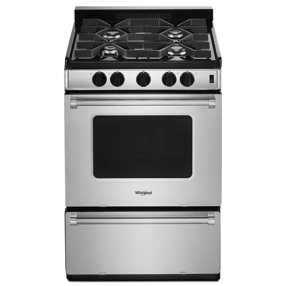 Efficient 24-inch standing Gas Range with Sealed Burners World-Class