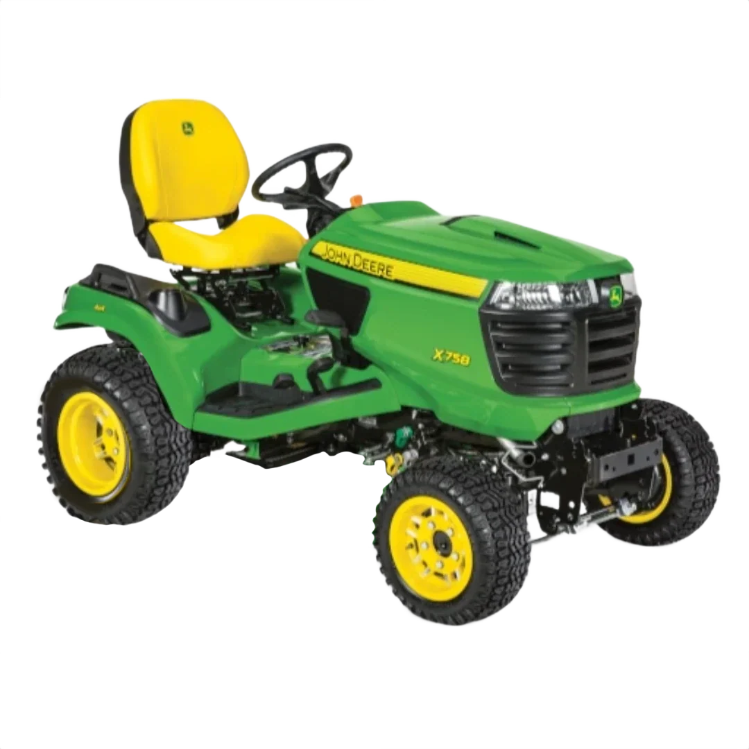 Organic John Deere X758 Signature Series Lawn Tractor Premium Material