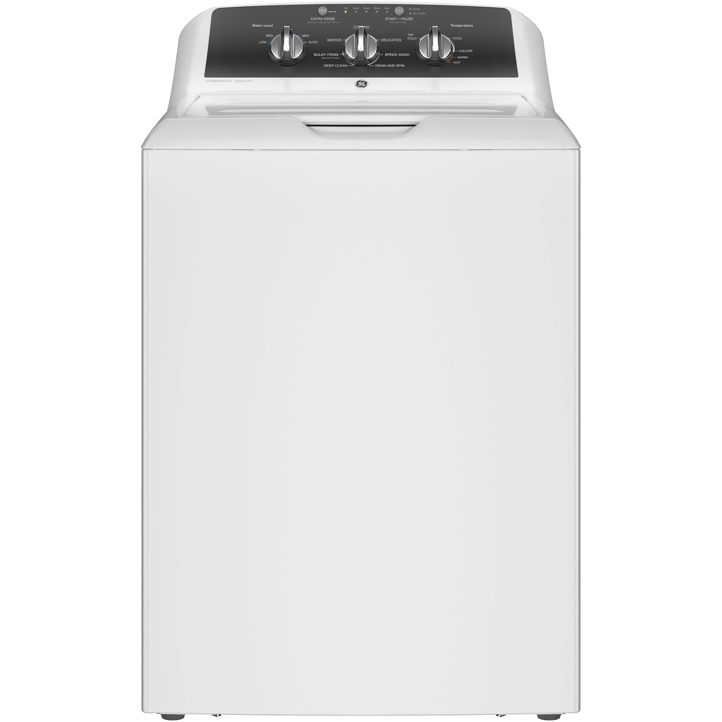Versatile GE® 4.3 cu. ft. Capacity Washer with Stainless Steel Basket 5-yr Limited Warranty Casual