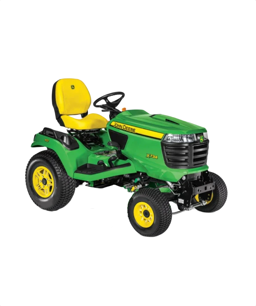 Innovative John Deere X734 Signature Series Lawn Tractor Stylish