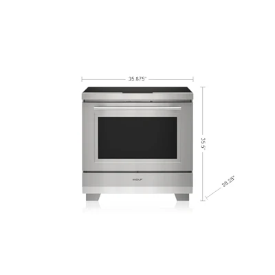 Lightweight Wolf 36 Transitional Induction Range Verified