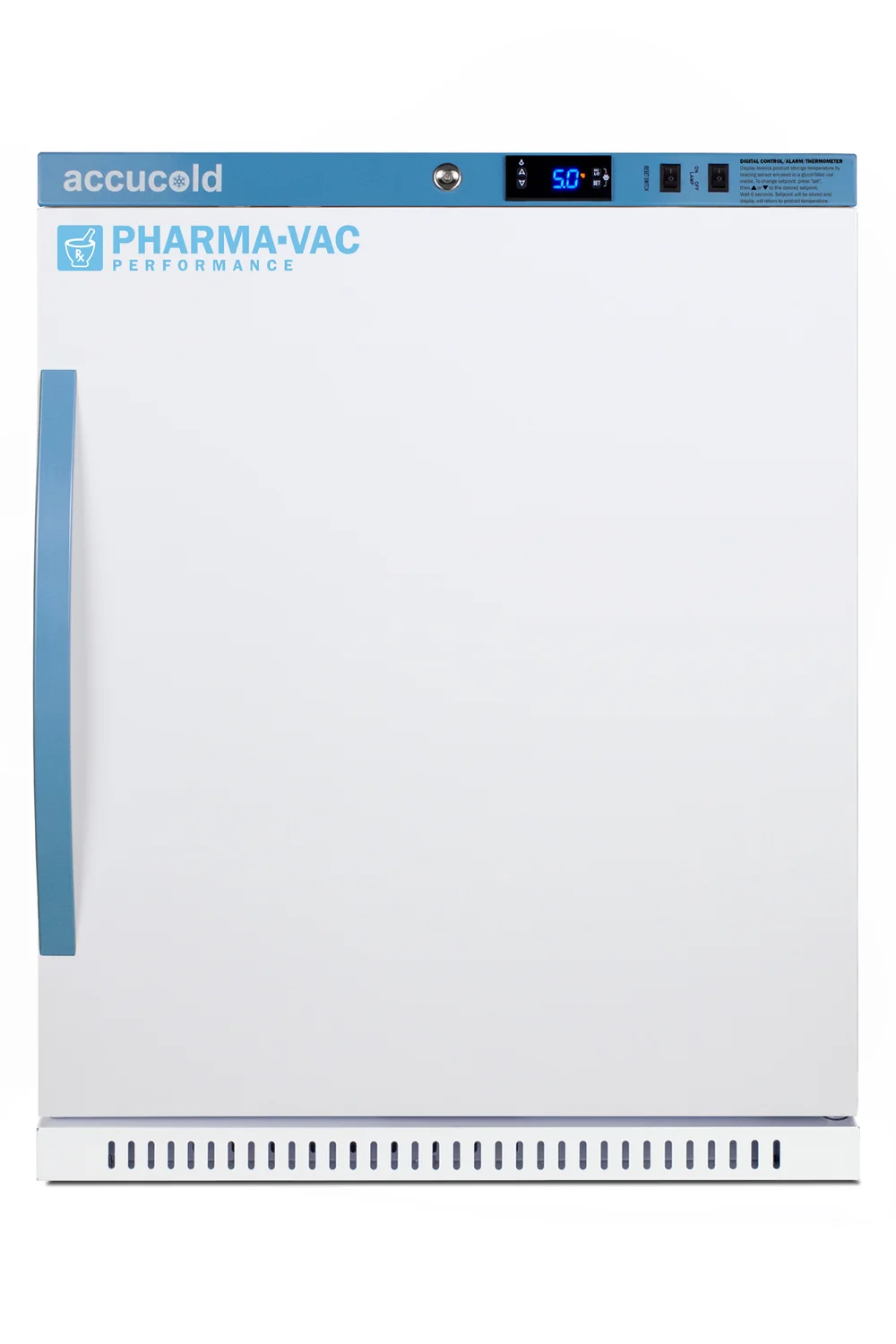 Top-Quality 6 Cu.Ft. Vaccine Refrigerator ADA Height Solid