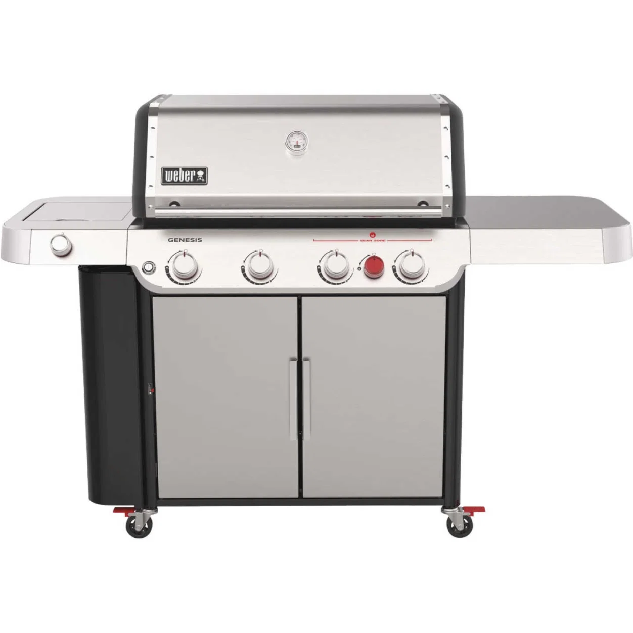 Sophisticated Weber Genesis S-435 Stainless Steel Gas Grill Breathable