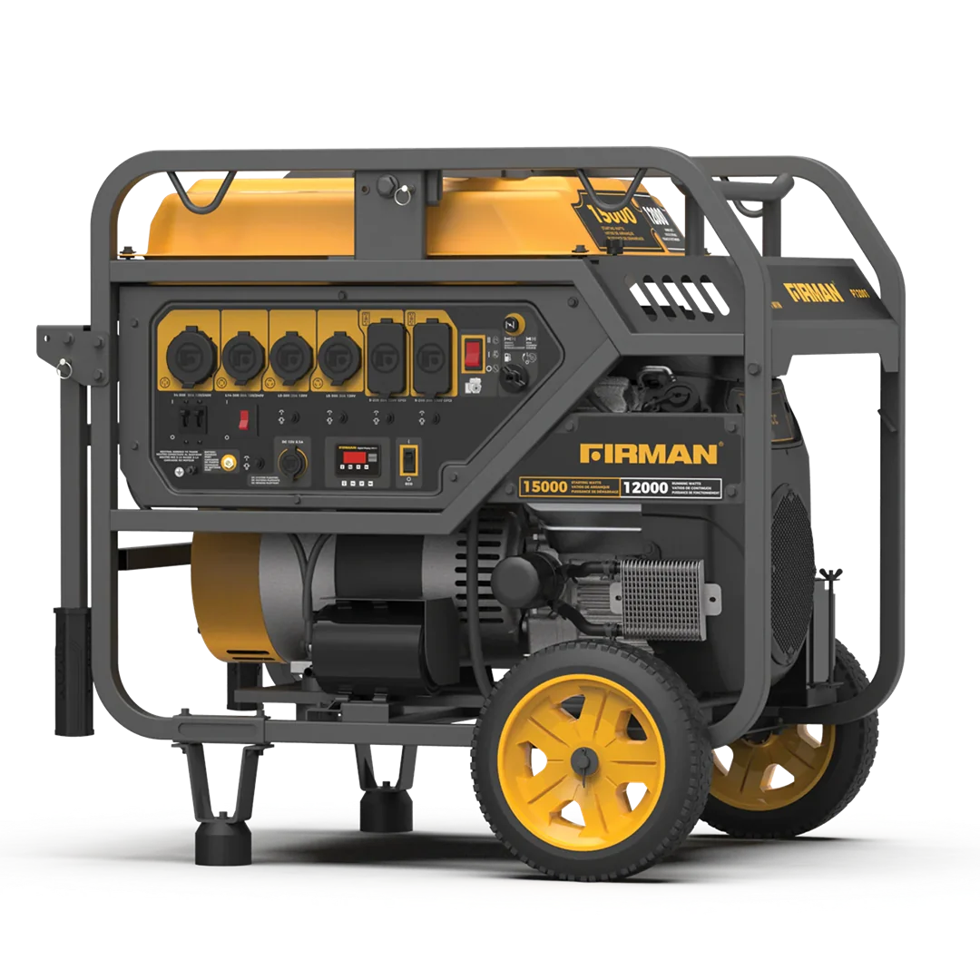 Elegant FIRMAN Gas Portable Generator 15000W Electric Start Stylish