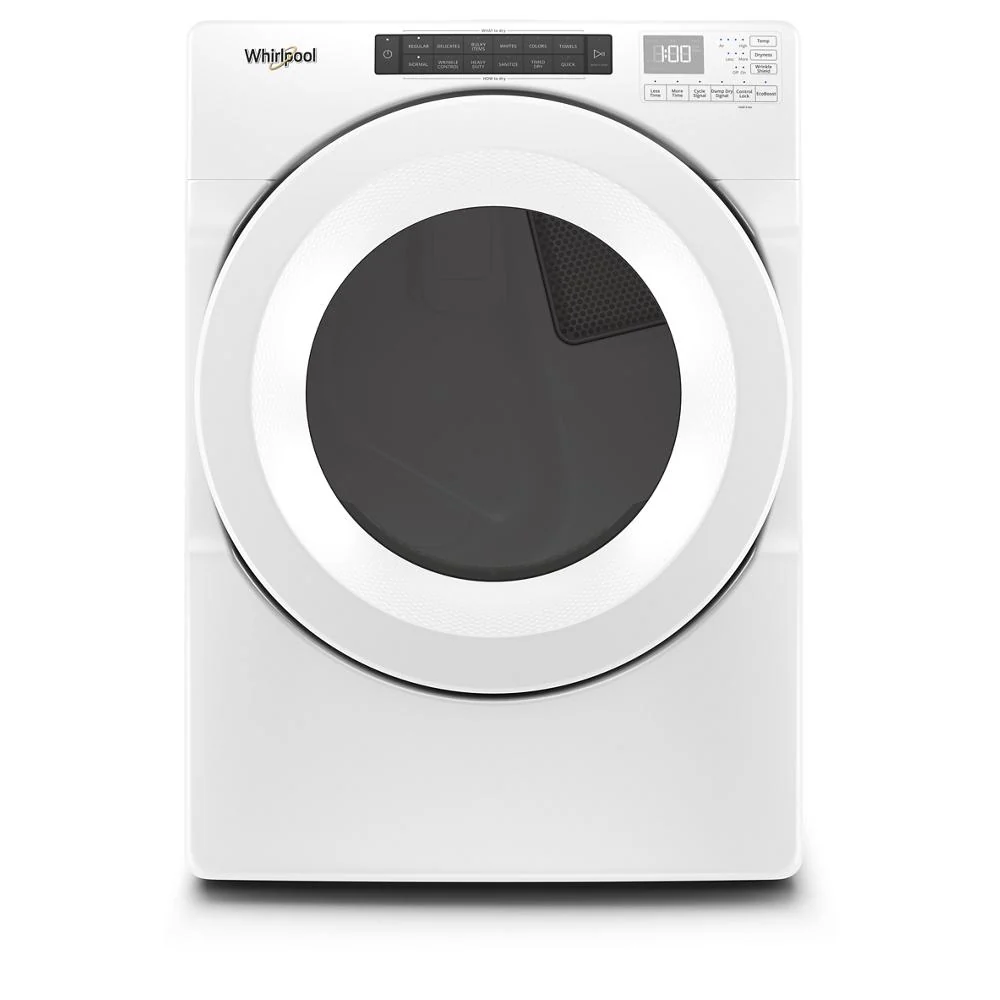 Verified 7.4 cu. ft. Front Load Electric Dryer with Intuitive Touch Controls Reliable
