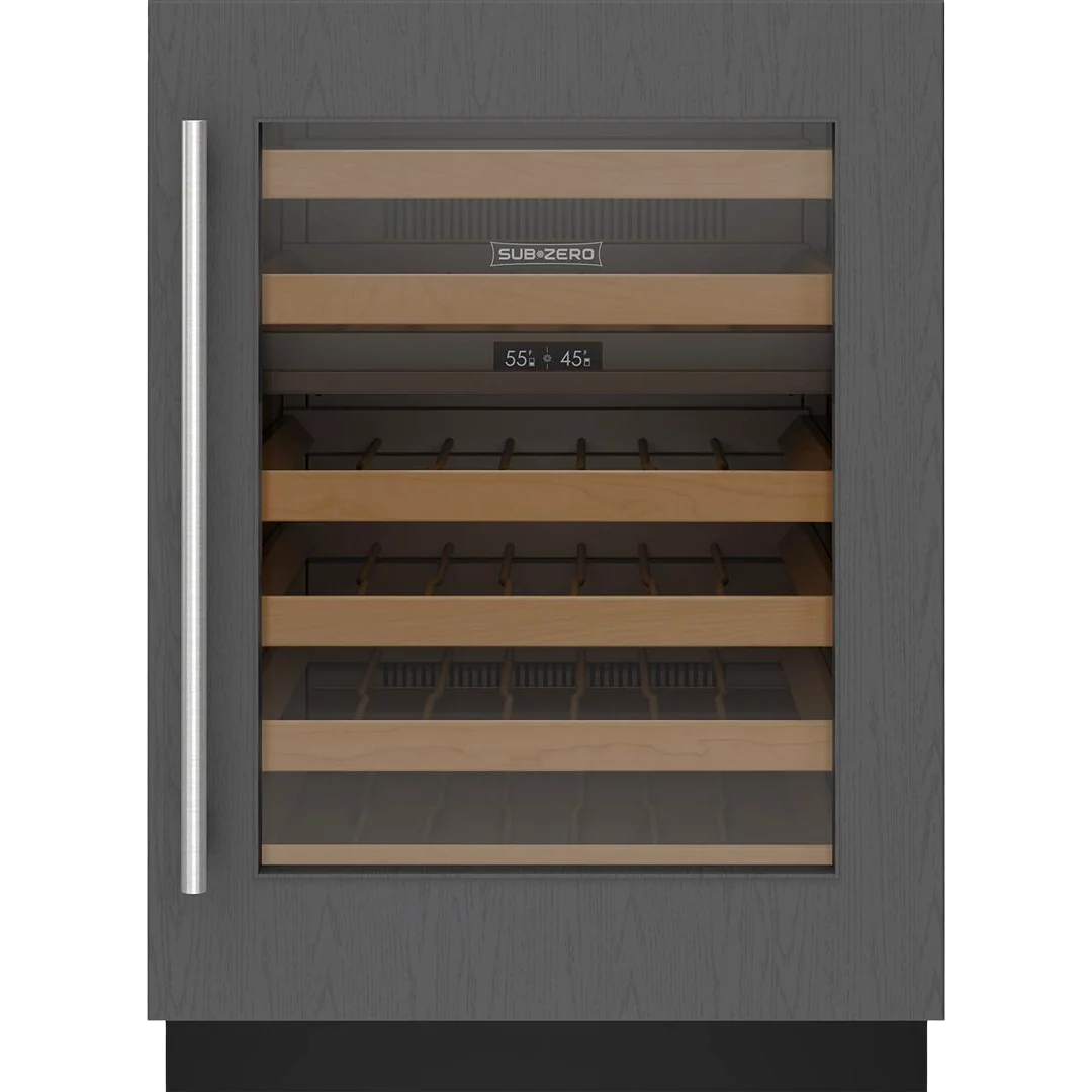 Healthy Sub-Zero 24 Under Counter Wine Storage – Right Hinge Fine Crafted
