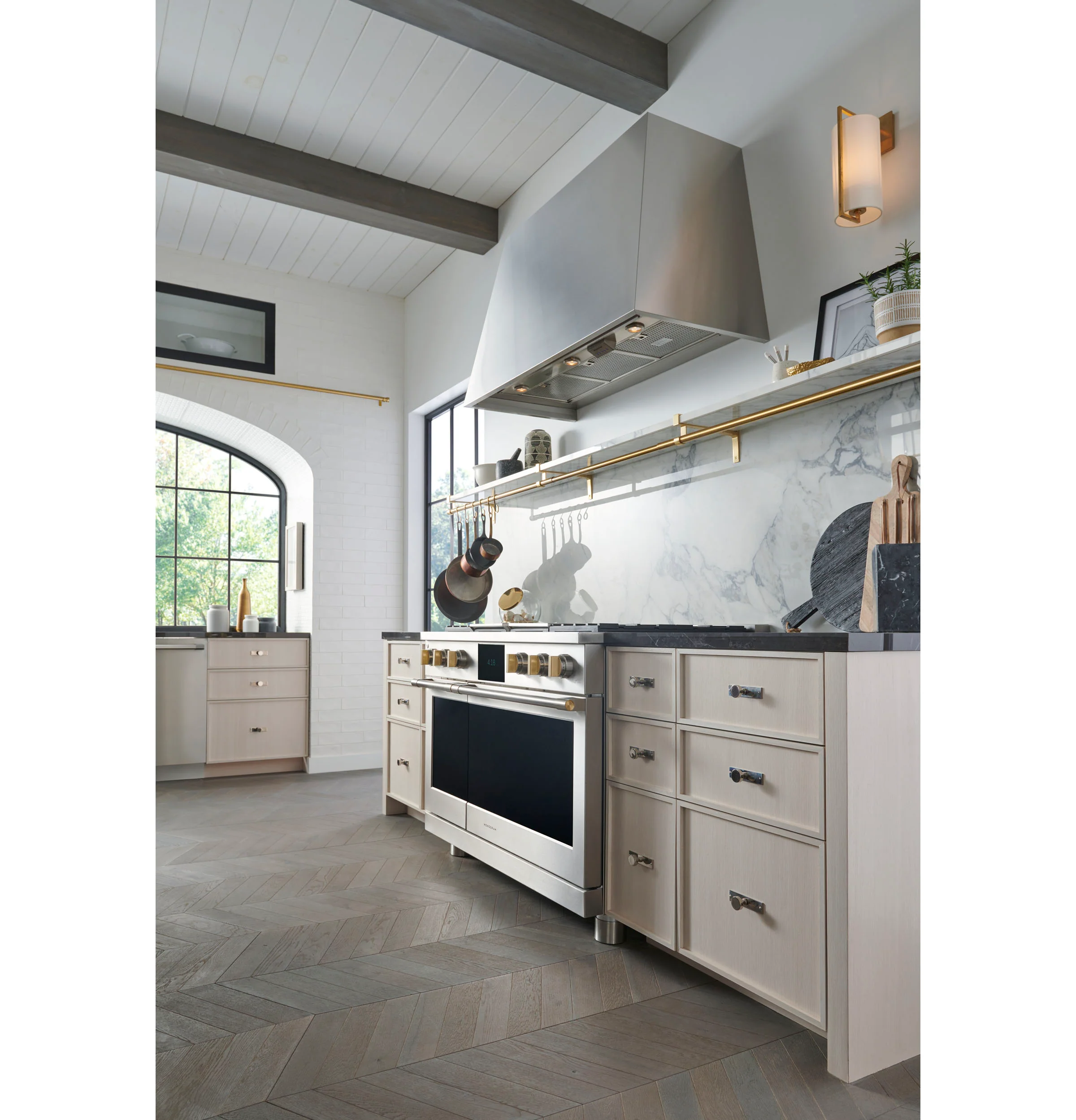 Sustainable Monogram 48 Custom Stainless Steel Hood Proven