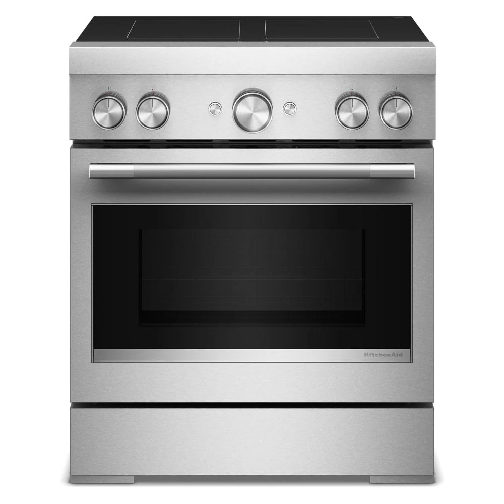 Specialty 30-Inch 4-Element Induction standing Commercial-Style Range with Air Fry Top-Quality