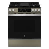 Superior GE® 30 Slide-In Front-Control Convection Gas Range with No Preheat Air Fry and EasyWash™ Oven Tray Soft