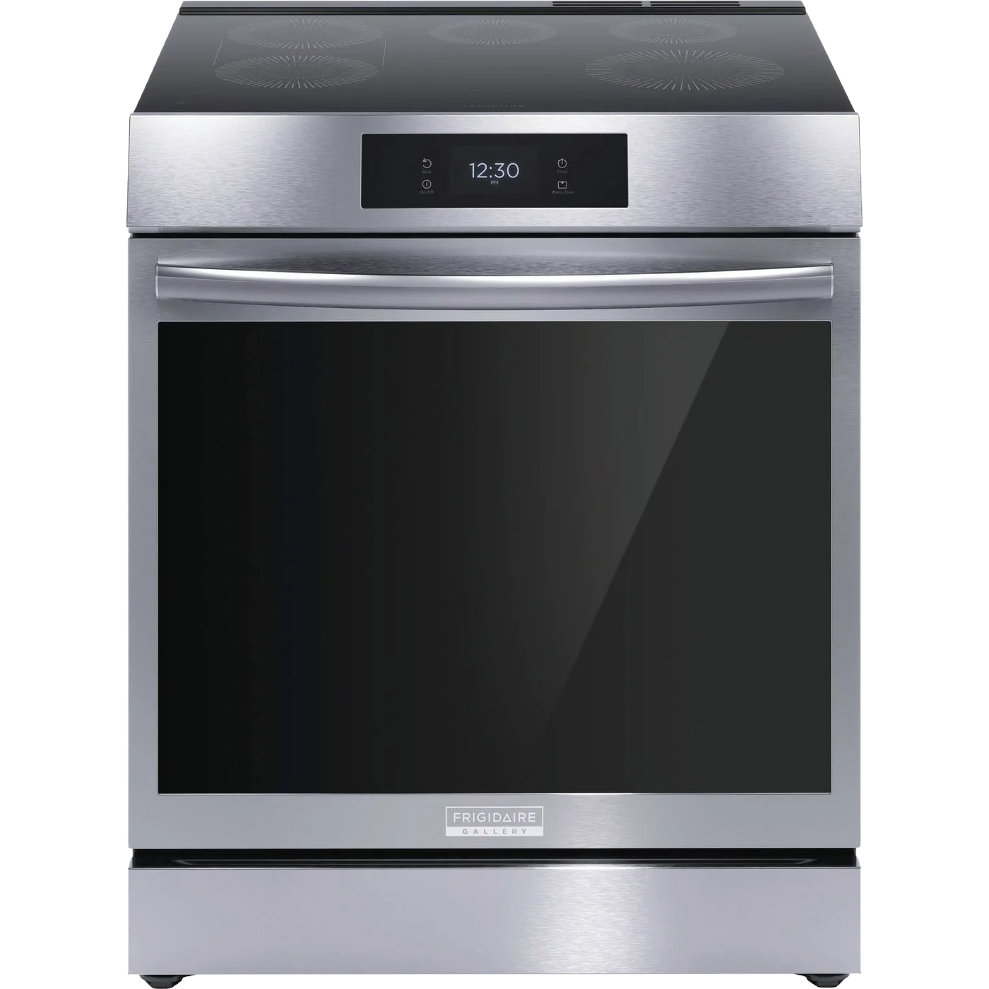 Long-Lasting 30 Front Control Induction Range with Total Convection Efficient