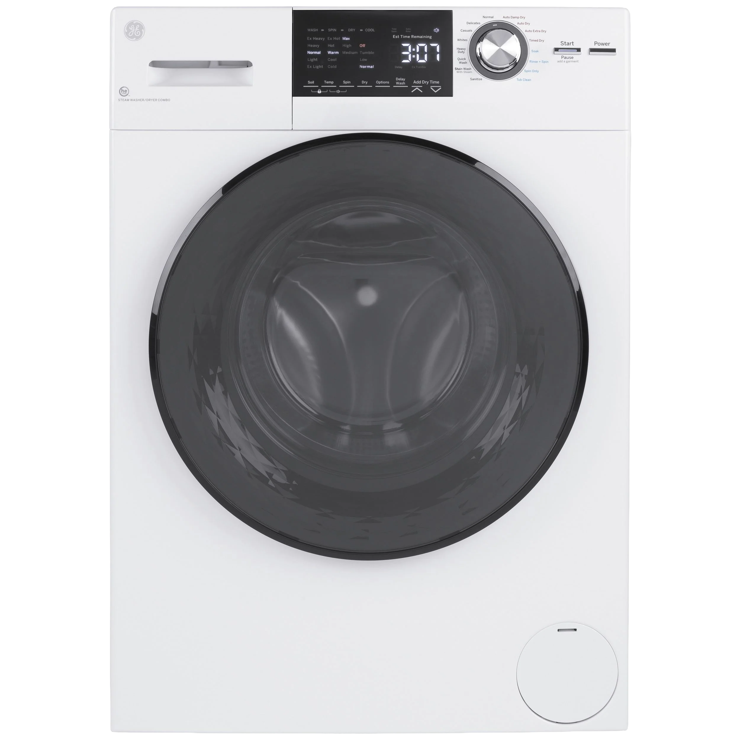 Certified GE® 24 2.4 cu. ft.Capacity Front Load Washer Condenser Dryer Combo Versatile