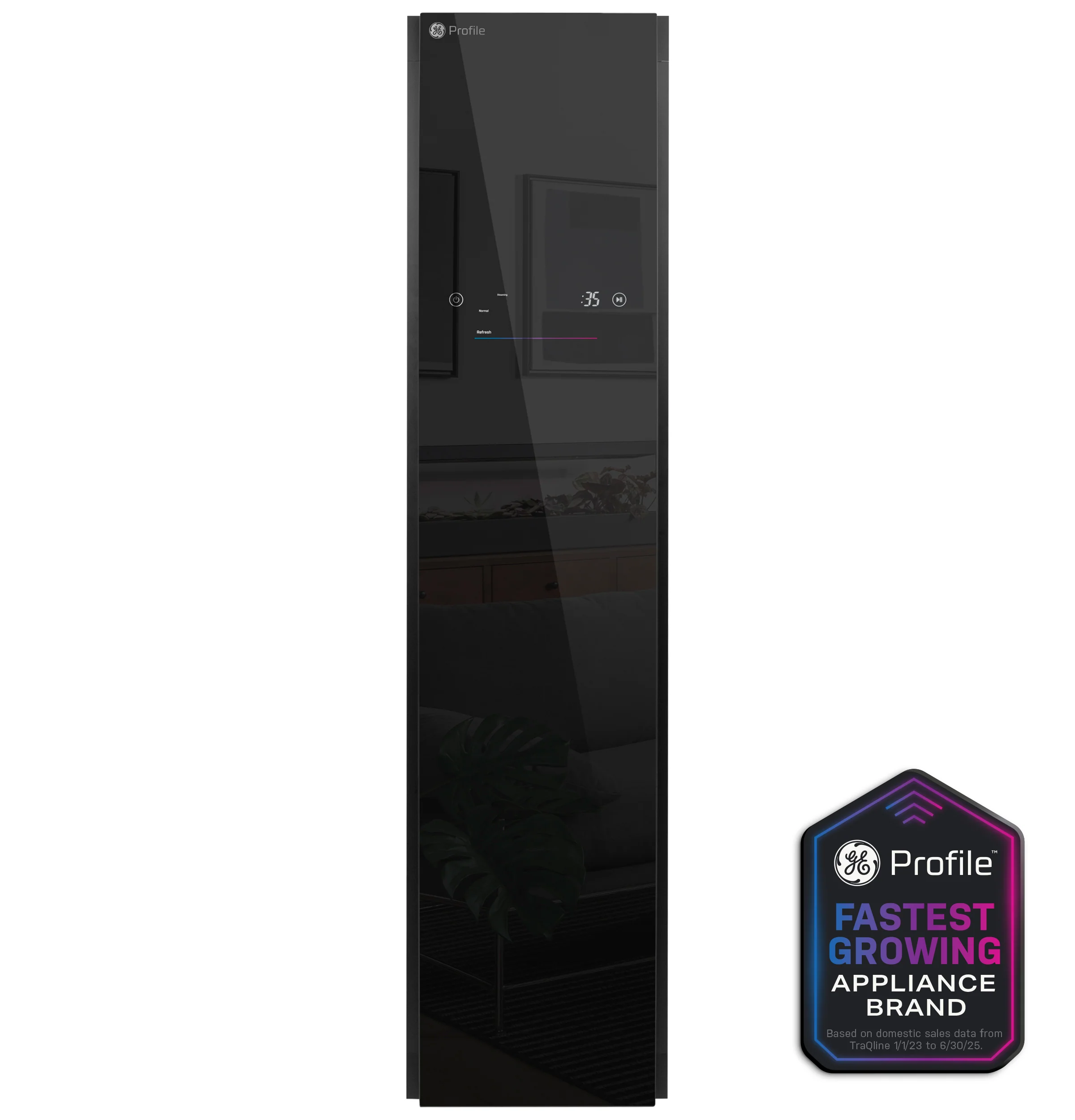 Authentic GE Profile™ Steam Closet with Fabric Refresh Modern