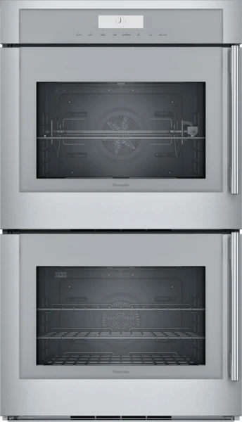 First-Class Masterpiece® Double Wall Oven 30” Left Side Opening Door Stainless Steel Selected